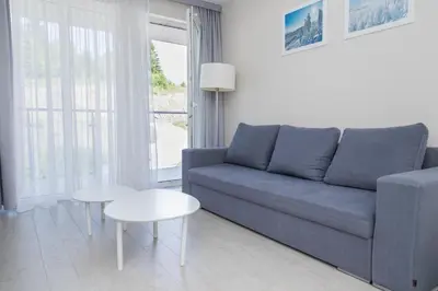 Część wypoczynkowa w obiekcie VacationClub - Stubai Apartament 26