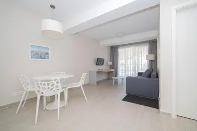 Telewizja i/lub zestaw kina domowego w obiekcie VacationClub - Stubai Apartament 26