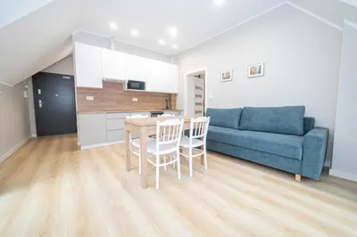 Kuchnia lub aneks kuchenny w obiekcie VacationClub – Zdrojowa 7 Apartament 9