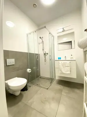 Łazienka w obiekcie Apartimento Hydral Valore