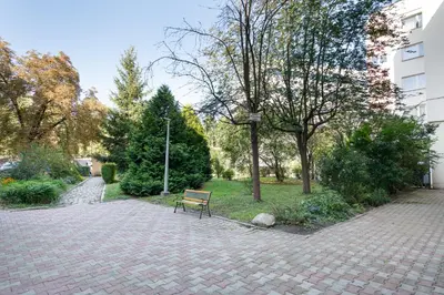 Ogród w obiekcie Patro Apartament 1 Wrocław Centrum