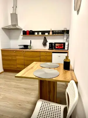 Kuchnia lub aneks kuchenny w obiekcie Apartament WITELONA