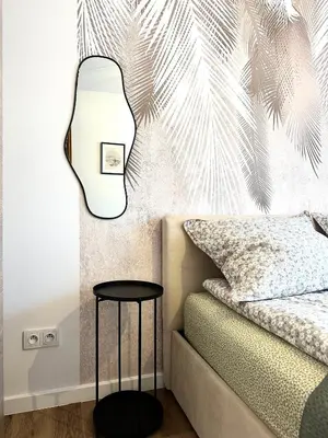 Łóżko lub łóżka w pokoju w obiekcie Nyska Apartment - Self Check-In 20h - Parking