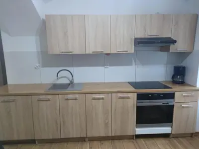 Kuchnia lub aneks kuchenny w obiekcie Noclegi dla firm do 8 osób