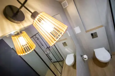 Łazienka w obiekcie Apartament Korfantego 9