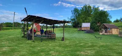 Ogród w obiekcie Altana letnia nr3 - Herbergerówka Agroturystyka na wsi