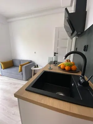 Kuchnia lub aneks kuchenny w obiekcie Apartment Hop To Wrocław