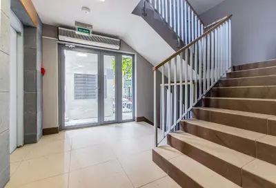 Plan piętra w obiekcie Red Apartment z Tarasem