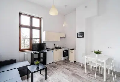 Kuchnia lub aneks kuchenny w obiekcie No 47 Old Town Apartment