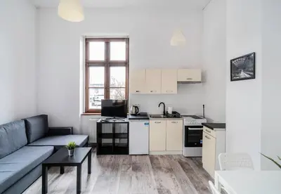 Kuchnia lub aneks kuchenny w obiekcie No 47 Old Town Apartment