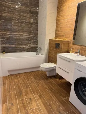 Łazienka w obiekcie Apartment Eukaliptusowa