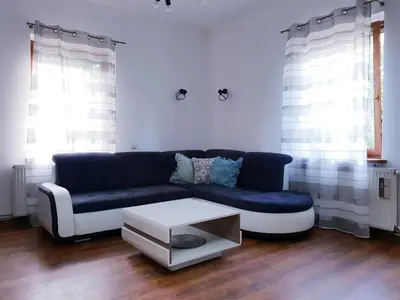 Część wypoczynkowa w obiekcie Apartamenty Biały Kamień