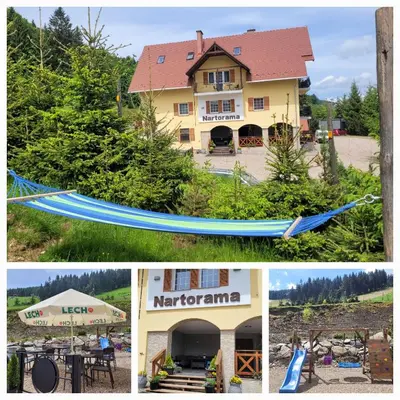 Budynek, w którym mieści się obiekt B&B