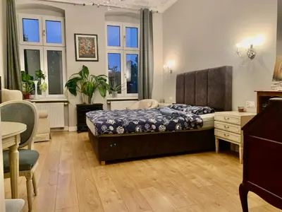 Część wypoczynkowa w obiekcie 3 Bedroom Lux Apartment Center Vincent