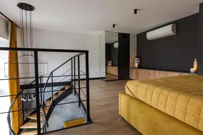 Część wypoczynkowa w obiekcie Chic Apartments - Cozy and Stylish - City Center - JP33