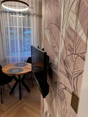 Telewizja i/lub zestaw kina domowego w obiekcie Apartament Piastowska 2
