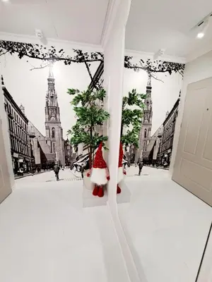 Łóżko lub łóżka w pokoju w obiekcie Poznaj Mickiewicza 4