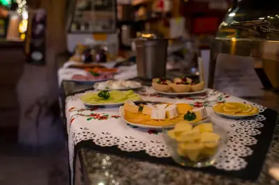 Jedzenie w obiekcie B&B lub w pobliżu