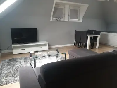 Telewizja i/lub zestaw kina domowego w obiekcie Apart-Henryk