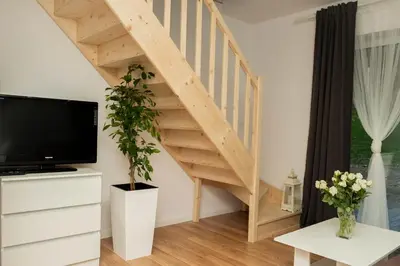 Telewizja i/lub zestaw kina domowego w obiekcie Apartamenty GoszóWita