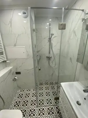 Łazienka w obiekcie Apartament Wrocław Marina nad Odrą 29