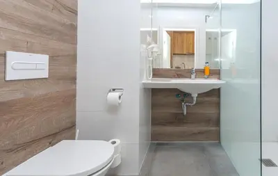 Łazienka w obiekcie Aparthotel Apartamenty Czarna Góra 331