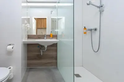Łazienka w obiekcie Aparthotel Apartamenty Czarna Góra 139