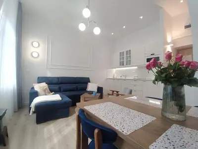 Część wypoczynkowa w obiekcie Apartament FANABERIA Lądek Zdrój