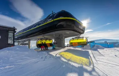 Obiekt Aparthotel Apartamenty Czarna Góra 403 zimą