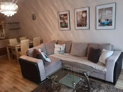 Część wypoczynkowa w obiekcie Apartament Marzenie 11 - Opole