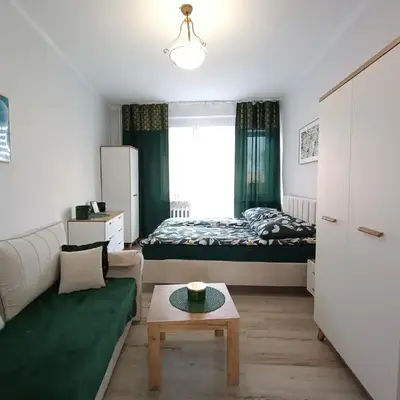 Szmaragdowy apartament przy ulicy Opolskiej