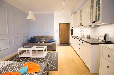 Kuchnia lub aneks kuchenny w obiekcie Happy Apartments Old Town