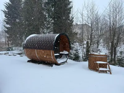 Obiekt Apartamenty Slowianka -Studio zimą