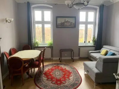 Część wypoczynkowa w obiekcie 3 Bedroom Lux Apartment Center